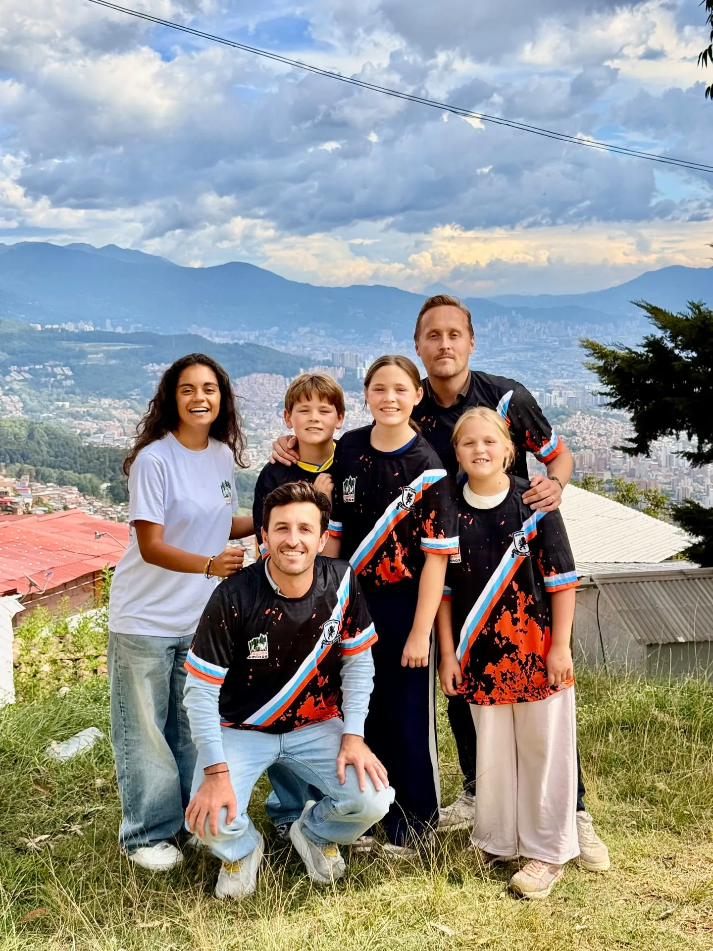 The Echeverri Houweling family in Medellín, Colombia